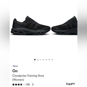 On Cloudpulse black/eclipse size 9.5